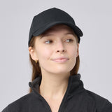 Unisex 100% Cotton Classic 5 Panel Cap - Black