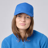 Unisex 100% Cotton Classic 5 Panel Cap - Bright Royal