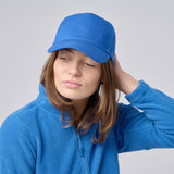 Unisex 100% Cotton Classic 5 Panel Cap - Bright Royal