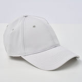 Unisex Classic Breathable 6 Panel Cap - Light Grey