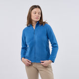 Women's Professional Shaped Fit Full Zip Fleece - Royal Blue