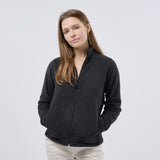 Women's Professional Shaped Fit Full Zip Fleece - Black