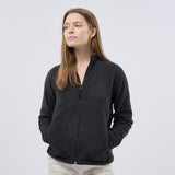 Women's Professional Shaped Fit Full Zip Fleece - Black