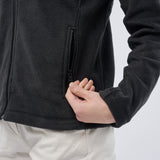 Women's Professional Shaped Fit Full Zip Fleece - Black