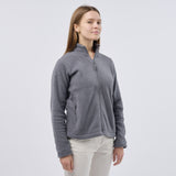 Women's Professional Shaped Fit Full Zip Fleece - Convoy Grey