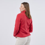 Women's Professional Shaped Fit Full Zip Fleece - Red