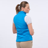 Women's Premium 3 Layer Shaped Fit Soft Shell Gilet - Azure