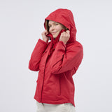 Women's Breathable Premium Waterproof Jacket - Red