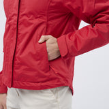 Women's Breathable Premium Waterproof Jacket - Red