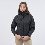 Women's Breathable Premium Waterproof Jacket - Black