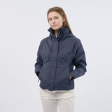 Women's Breathable Premium Waterproof Jacket - French Navy