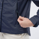 Women's Breathable Premium Waterproof Jacket - French Navy