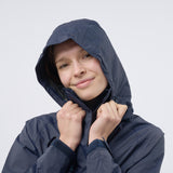 Women's Breathable Premium Waterproof Jacket - French Navy