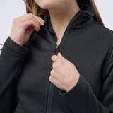 Women's Professional Showerproof Softshell Jacket - Black