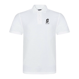 Taunton College Men's Polycotton Polo Shirt - White