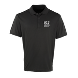 UCS College Group Cool Tech Polo Shirt - Black