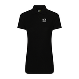 UCS College Group Women's Polycotton Polo Shirt - Black