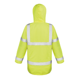 UCS Golf Club Unisex Long Length Hi Vis Jacket - Yellow