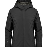 Women's Premium Waterproof & Breathable Waterproof Jacket With Adjustable Hood - Black