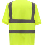 Men's Classic High Visibility Short Sleeve T-Shirt - Yellow