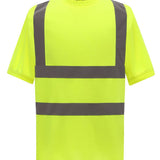 Men's Classic High Visibility Short Sleeve T-Shirt - Yellow