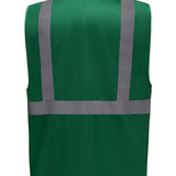 Unisex Recycled Executive Waistcoat - Paramedic Green